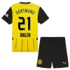 Original Trikotsatz Borussia Dortmund Malen 21 Heimtrikot 2024-25 Für Kinder